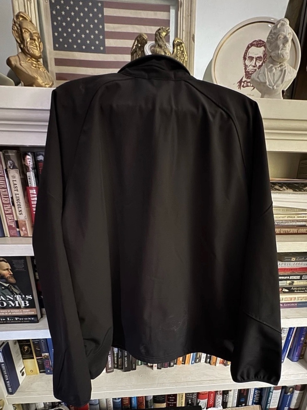 Apple Employee Large Black Port Authority Soft Shell Jacket Full Zip Tech Corp - Picture 4 of 7
